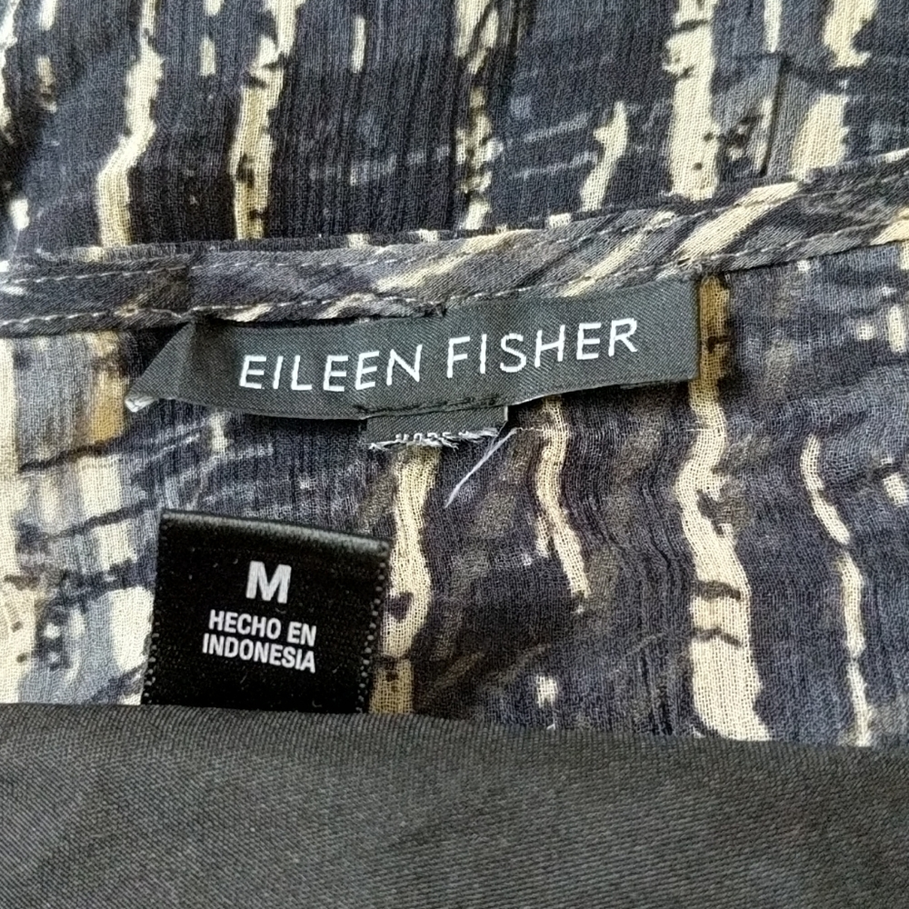 EILEEN FISHER TOP BLOUSE - Picture 6 of 6